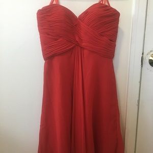 Short Strapless Cocktail Dress by Faviana 7420